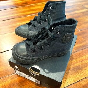 Black Toddler Converse